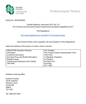 Stobo Estate - Enforcement Notice Variation - 23 March 2025